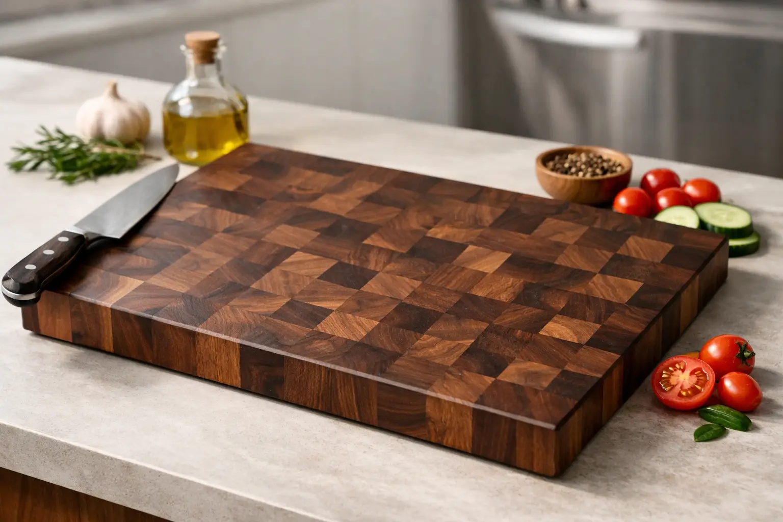 Why Choose an End Grain Walnut Cutting Board
